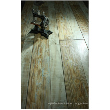 Commercial 12.3mm Hand Scraped Oak V-Grooved Laminate Floor